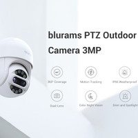 دوربین هوشمند فضای باز بی‌‌سیم PTZ با لنز دوگانه بلورمز مدل Blurams Lite3 S21C