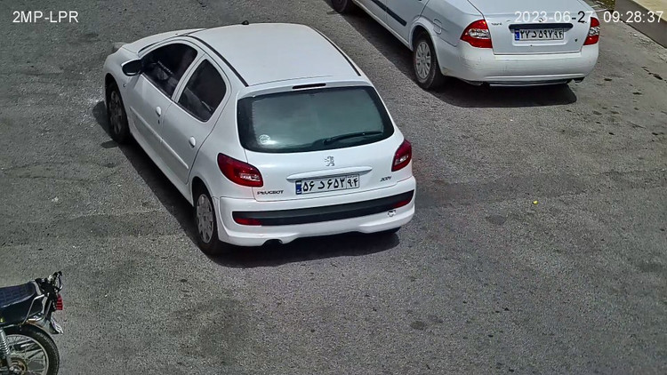 دوربین پلاکخوان ساینا با لنز ۱۲ میلیمتری مخصوص ثبت پلاک خودرو