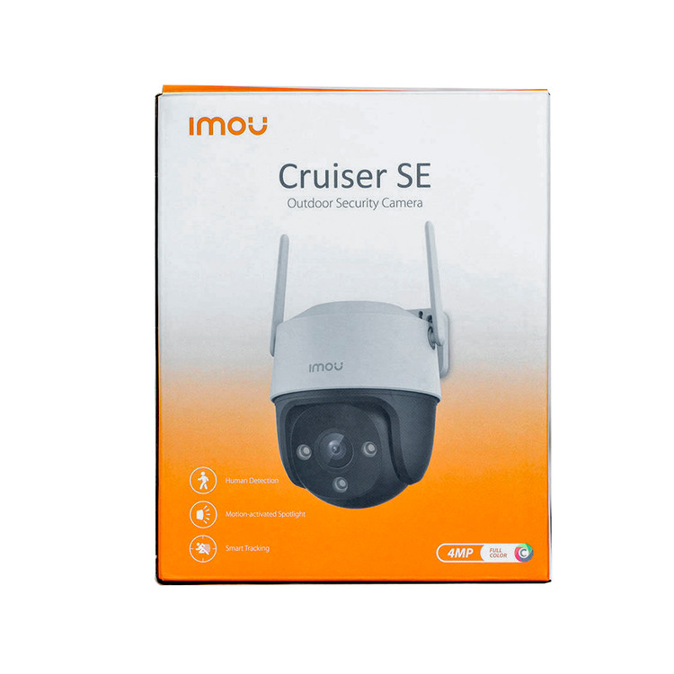 دوربین مداربسته بیسیم ایمو مدل IPC-S41FEP با وضوح 4 مگاپیکسل، دید در شب رنگی و چرخش 360 درجه مناسب فضای باز