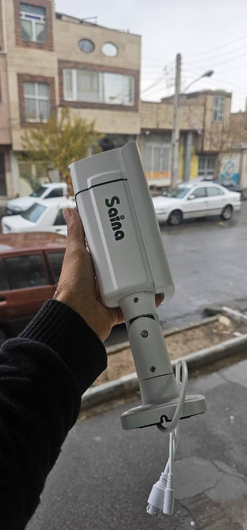 دوربین پلاکخوان ساینا با لنز ۱۲ میلیمتری مخصوص ثبت پلاک خودرو
