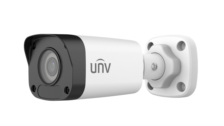 دوربین مداربسته تحت شبکه یونی ویو مدل IPC2122LB-SF28(40)-A با لنز 2.8 یا 4 میلیمتر، کیفیت تصویر 2 مگاپیکسل و قابلیت دید در شب مادون قرمز تا 30 متر
