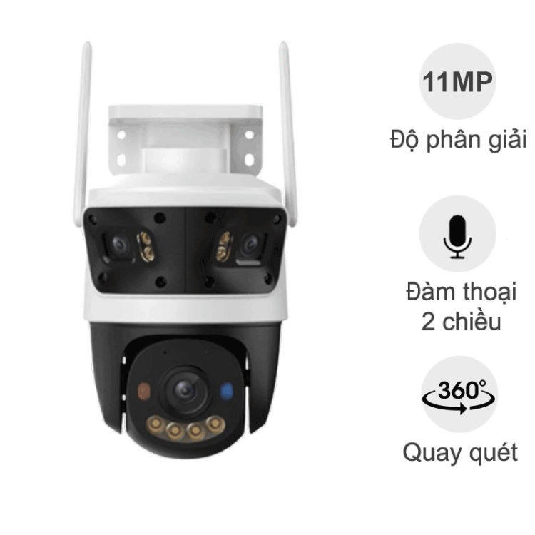 دوربین سه لنزه IMOU Cruiser Triple 11MP مدل IPC-S7UP-11M0WED | ایمن رودان